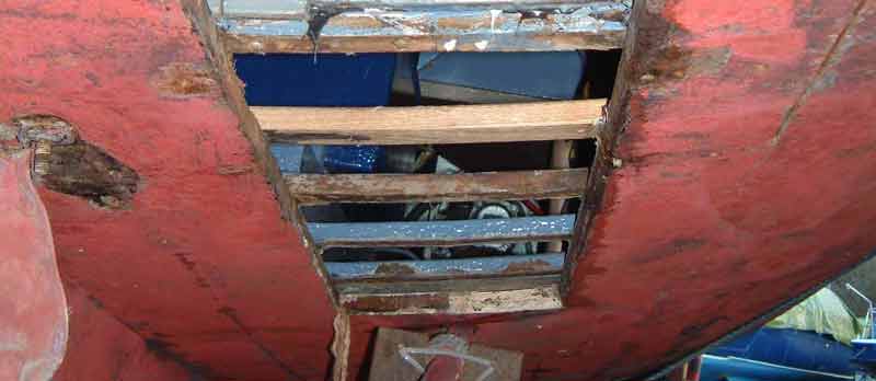 wooden yacht repairs and  surveys